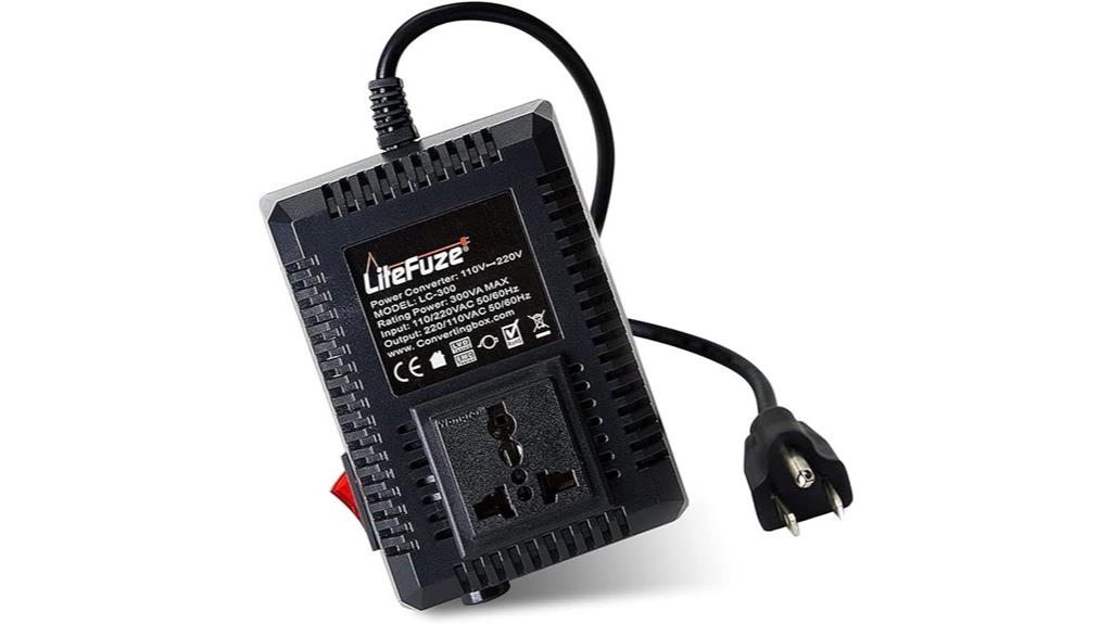 travel voltage converter 300w