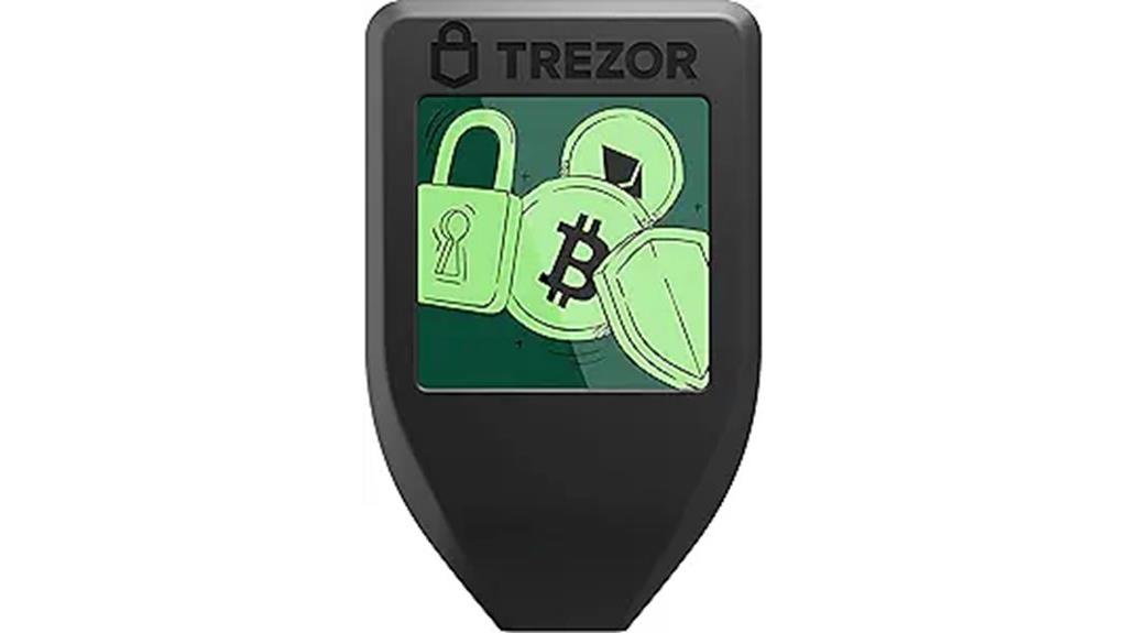 trezor t lcd wallet