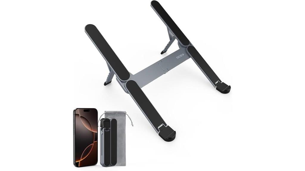 ultra compact foldable laptop stand