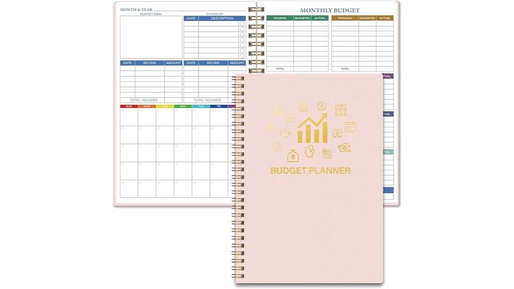 undated monthly budget organizer