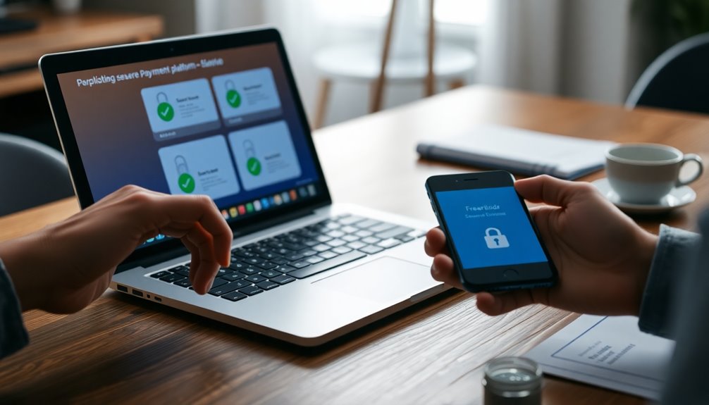 use secure payment platforms