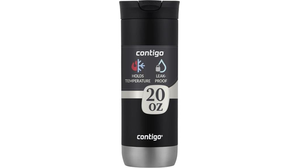 vacuum insulated travel mug