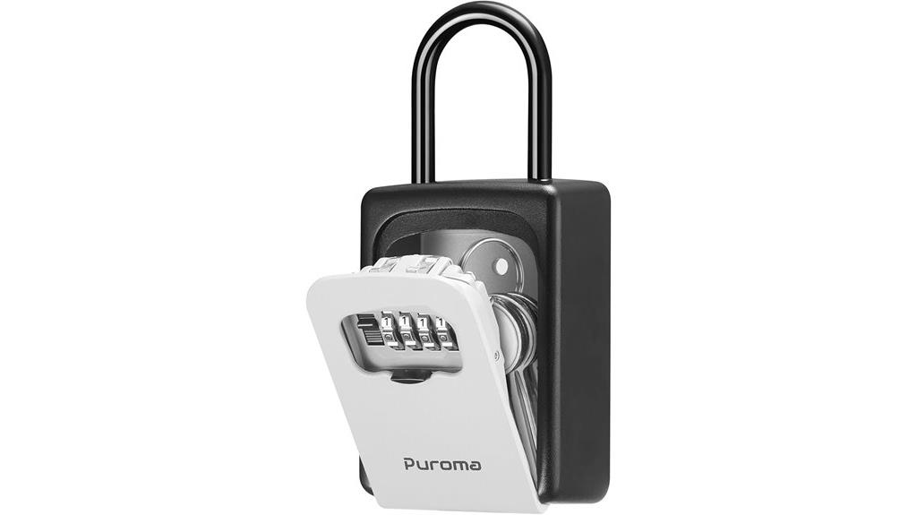 wall mount safe combo