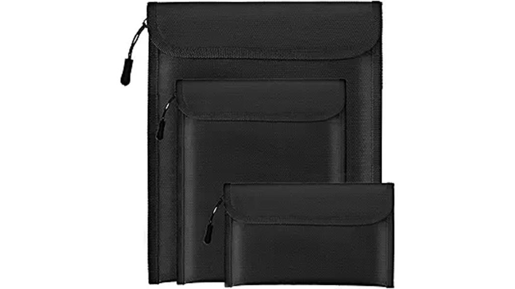 waterproof document bag set