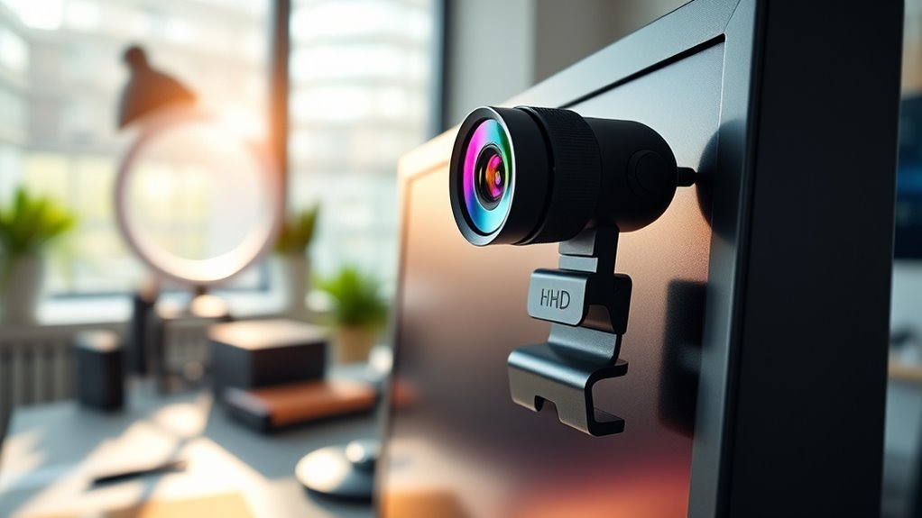 webcam features for streaming