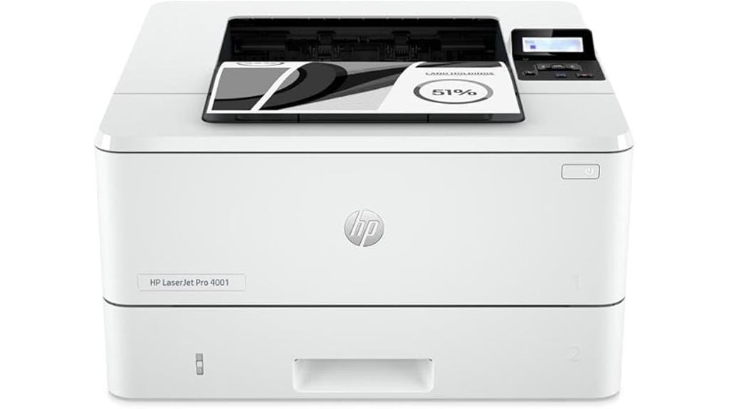 wireless black white printer