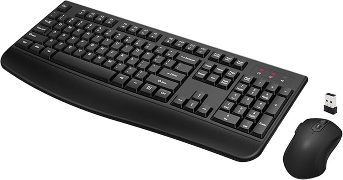 wireless keyboard mouse combo