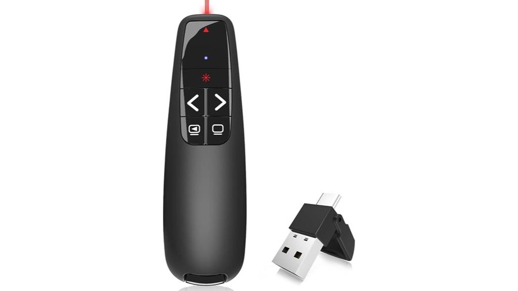 wireless presentation clicker