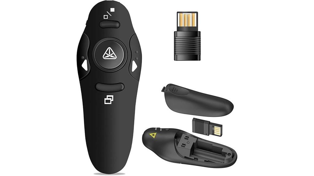 wireless presentation remote control