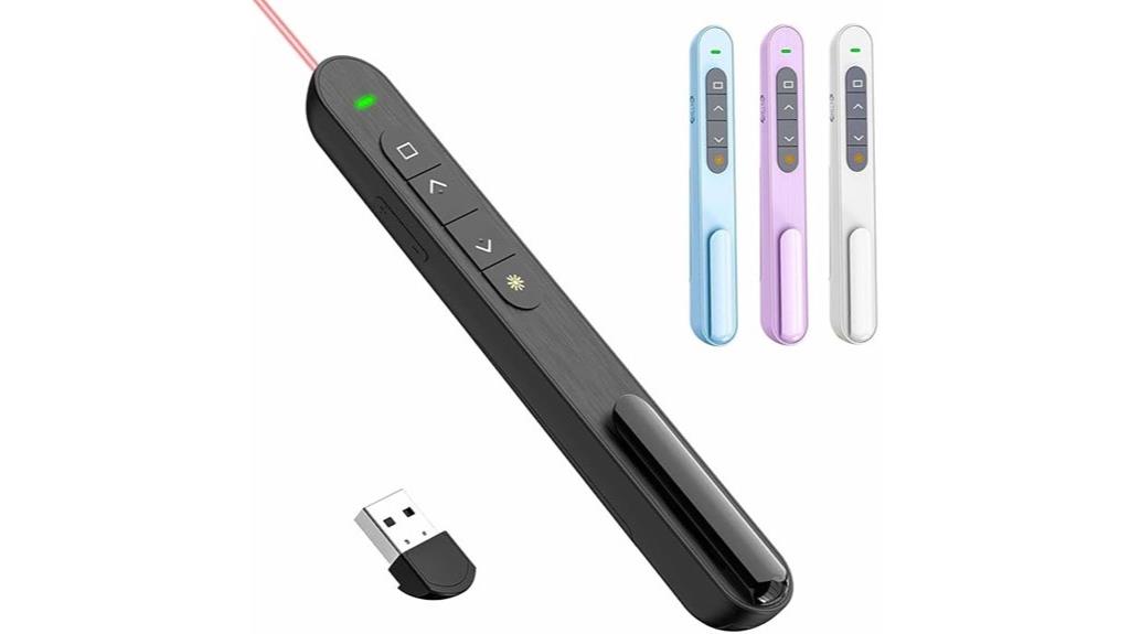 wireless presenter with volume