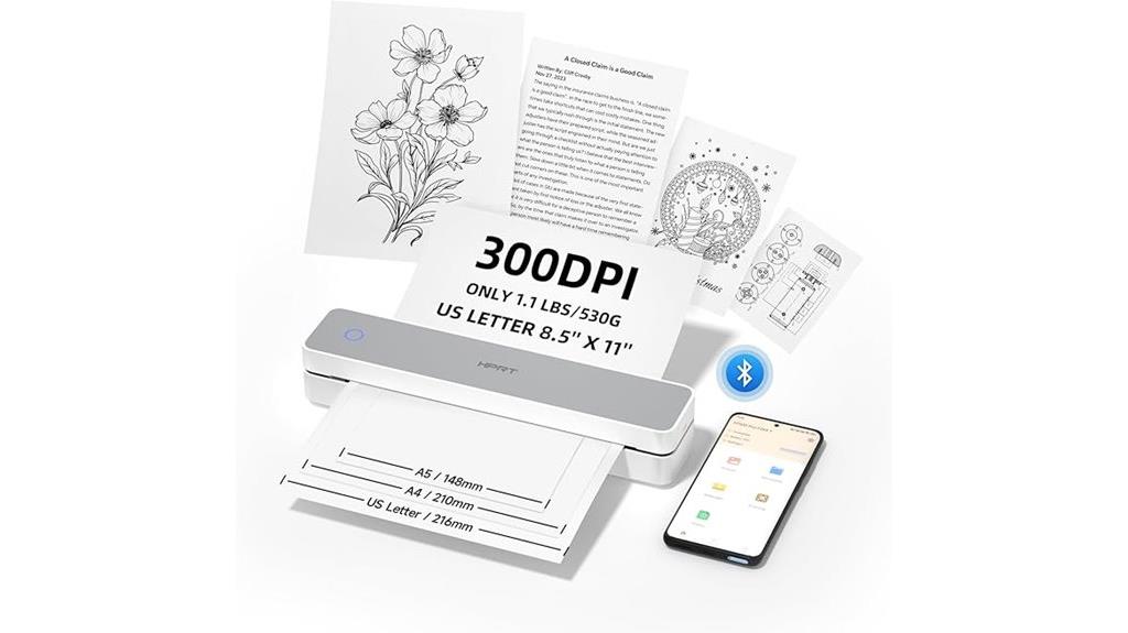 wireless travel printer