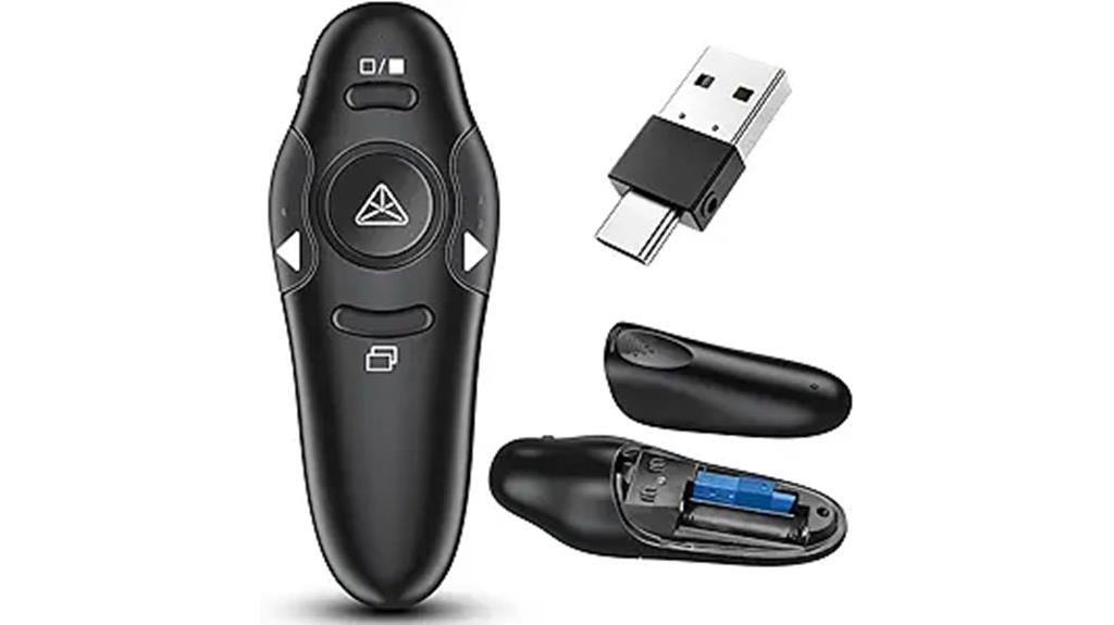 wireless usb presenter remote