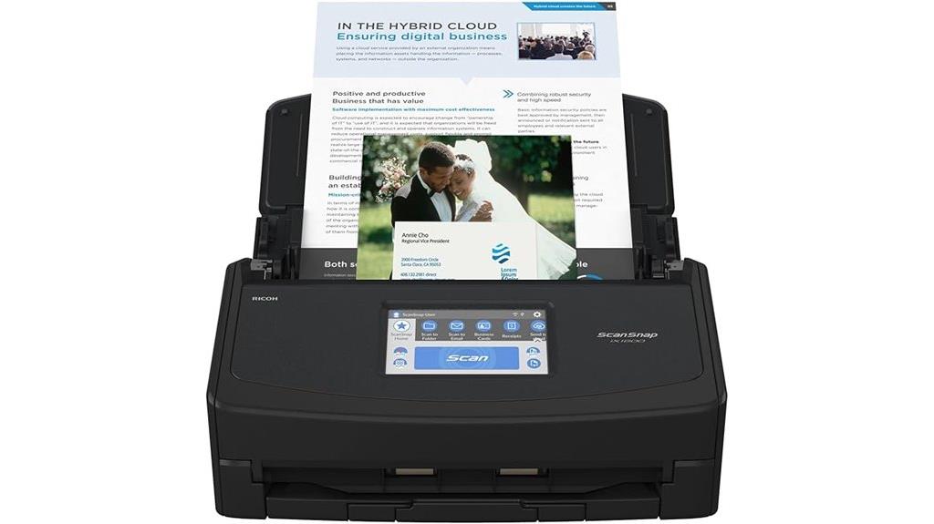 wireless usb touchscreen scanner