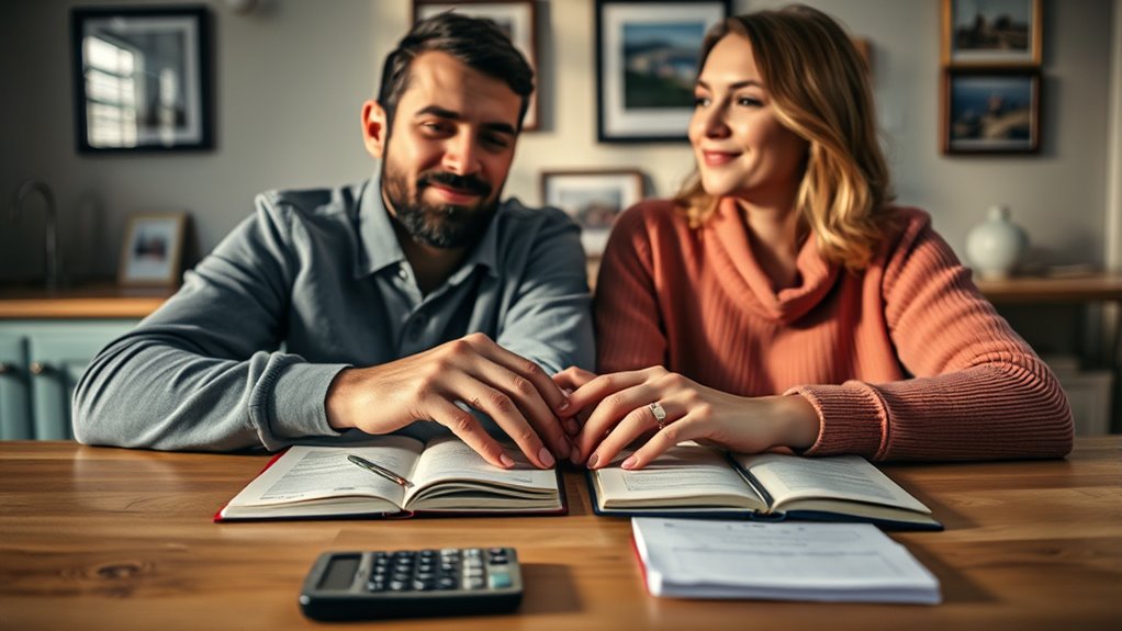 align financial goals together