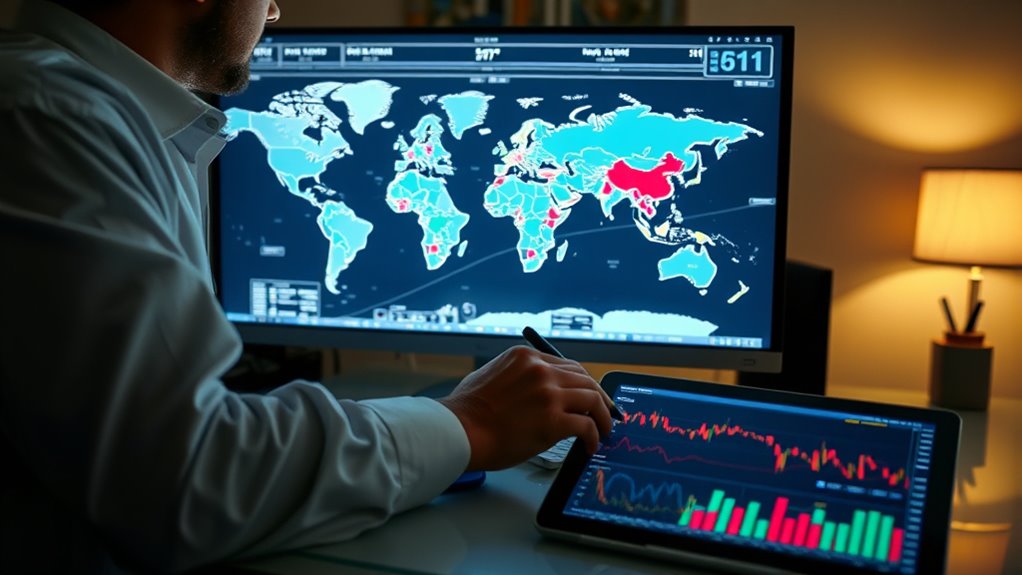 choose brokers with global access