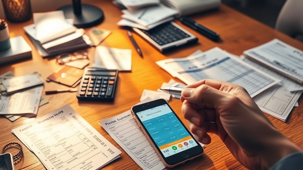 monitor debt and expenses