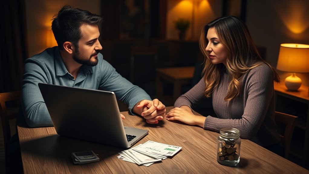 open honest financial dialogue