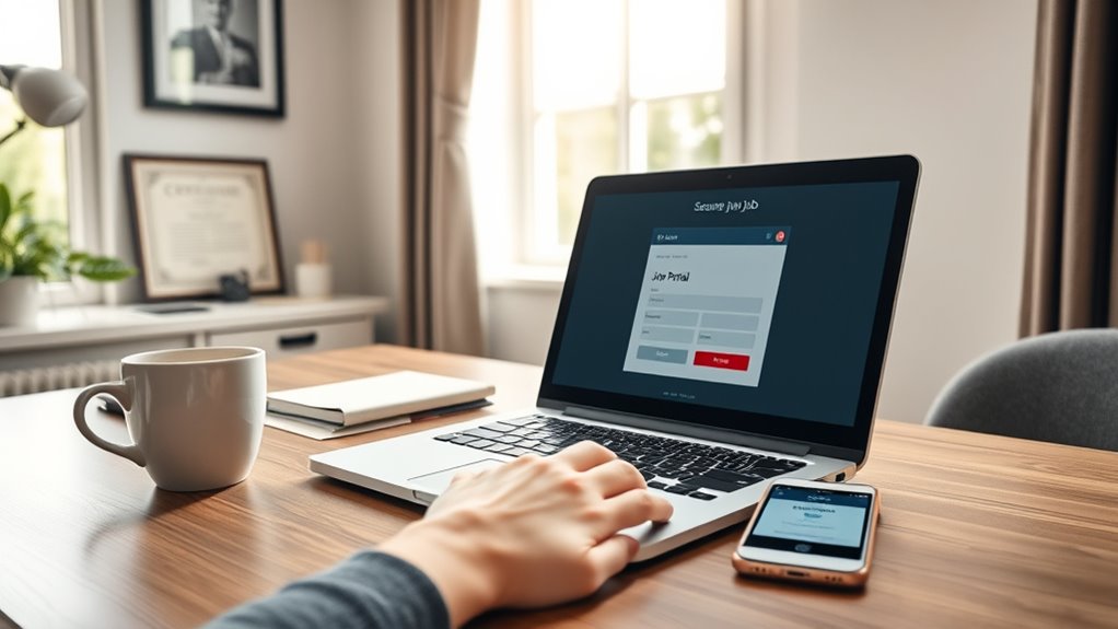 secure remote job search strategies