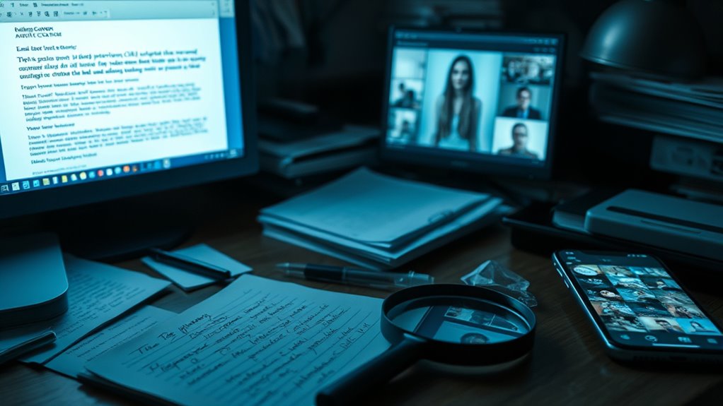 spot suspicious communication signs