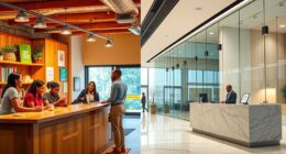 financial service differences comparison