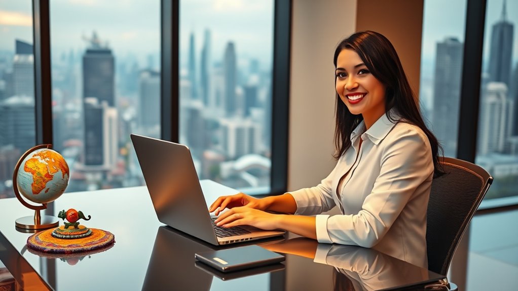 global career advancement benefits