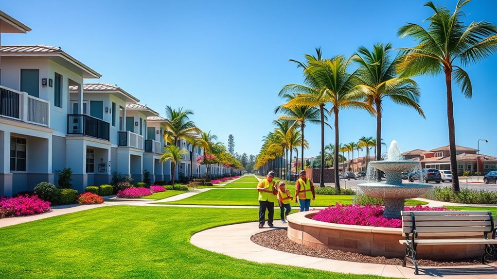 international property upkeep costs