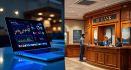 online vs traditional banking