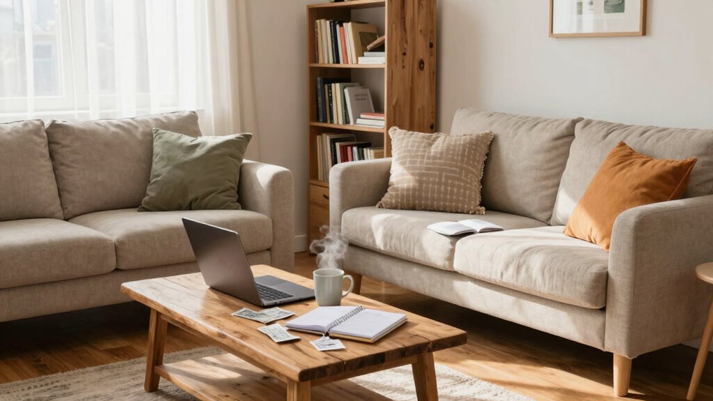 budgeting negotiating furnishing saving