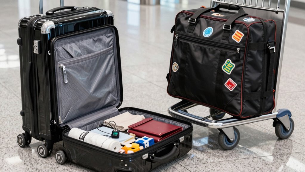 carry on vs checked luggage