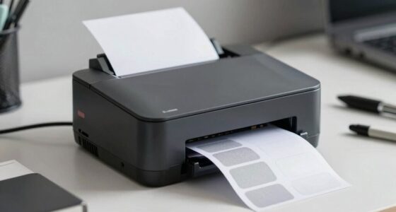 incorrect label printer size