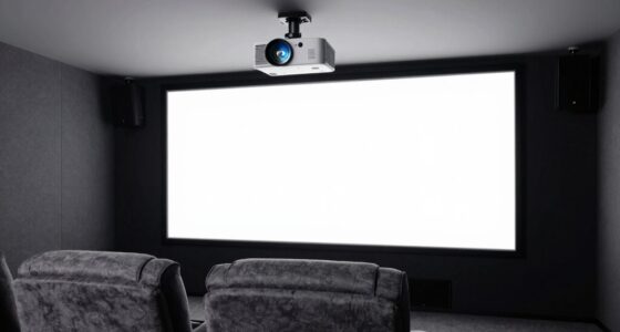 incorrect projector size choice