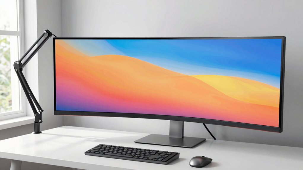 optimal ergonomic monitor setup