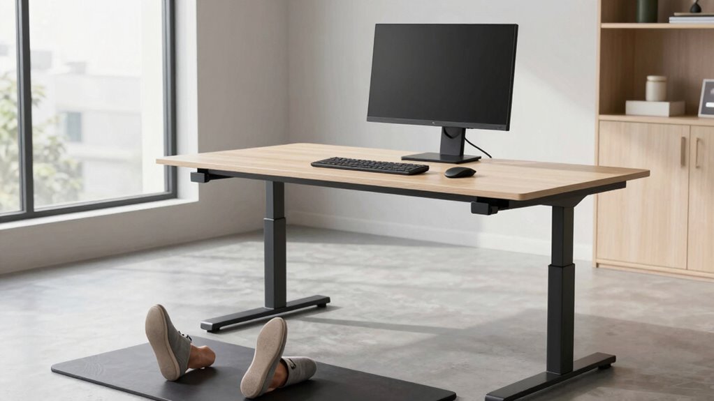 proper height and posture