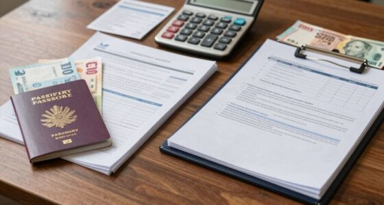 required financial documents abroad