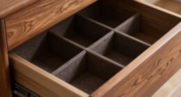 storage bed drawer depth