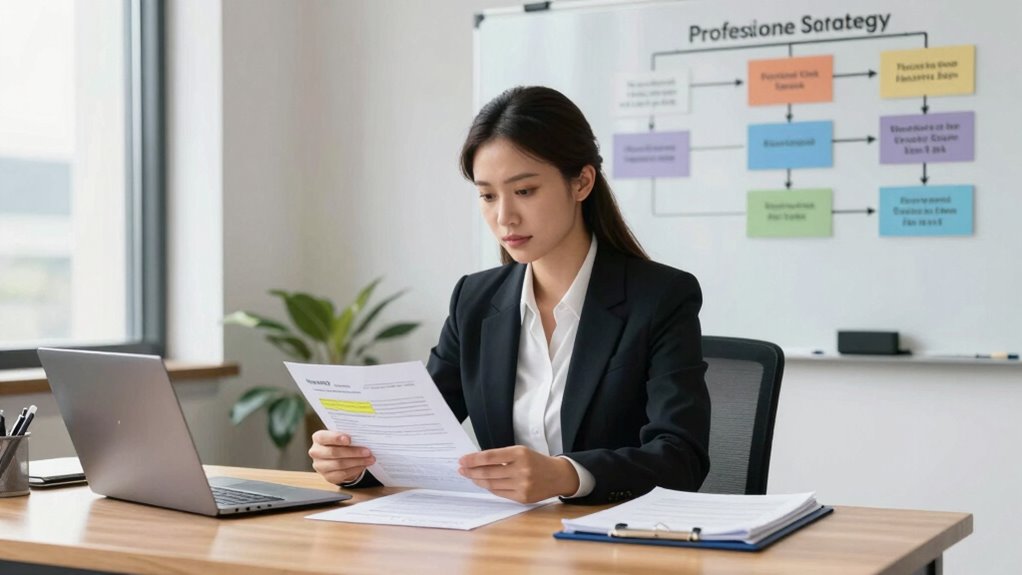 strategic reference follow up success