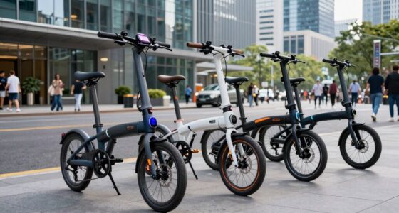 top foldable city e bikes