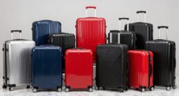 top spinner luggage sets