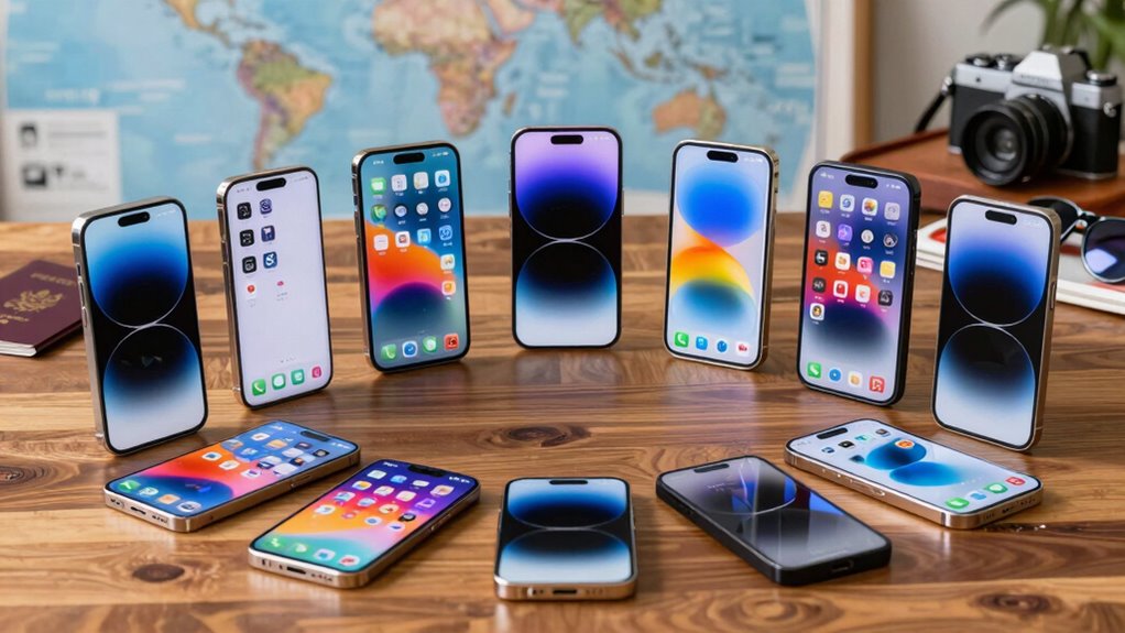 top unlocked travel smartphones