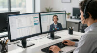 Customer service + BPO. The operational-scale displacement.