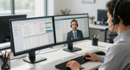 Customer service + BPO. The operational-scale displacement.