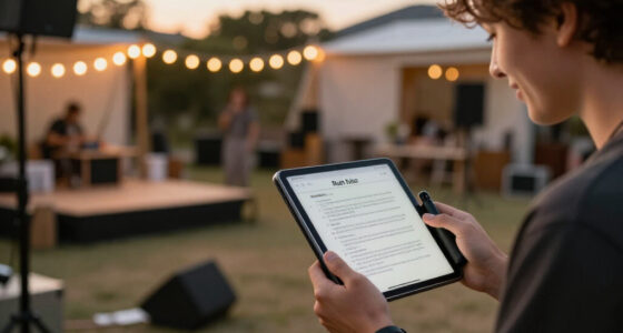 The Benefits Of One-Page Run Sheets For Solo Performer Events