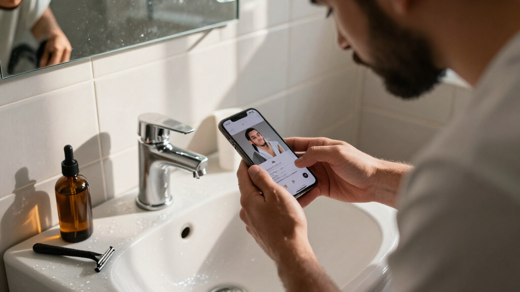 Measuring Men's Skincare Habits With A Personal Grooming App